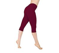 Generico Mujer talla grande suelto anti exposición absorción permeabilidad al sudor alta elasticidad pantalones y yoga para fitness running ultraligeros pantalones verdes, rojo, M