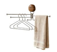 Genérico Multi-Bar Rotating Suction Cup | Bathroom Towel Rack With Sticker | Wall Mount Towel Hanger Bathroom Rack For Toilet Dorm Apartment Farmhouse RV Indoor Home Bedroom Kitchen