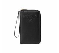 Genérico Multi-Functional RFID Passport Wallet with Anti-Theft Protection, Travel Wallet for Men & Women, Secure ID Card Organizer, Travel Essentials, Slim Leather Cover for Credit Cards and Cash (C)