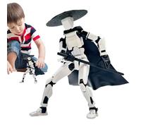 Genérico Multi-Joint Movable Robot,Articulated Figure Robot, Movable 3D Printed Mannequin Toys - Unique Collectibles, Posable Figure, Sensory Toy for Kids Teens Adults