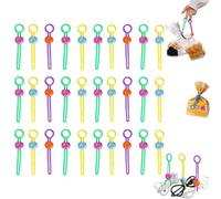 Genérico Multi Purpose Sealer, Explainout Multi-purpose Sealer Machine, Reusable Multipurpose Zip Cable Ties, Detachable Bag Sealers, Random Color (30PCS)