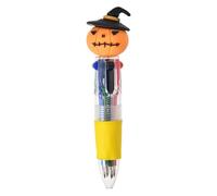 Genérico Multicolor Pen Set, Halloween Writing Pens, Smooth Ink Assorted Colors, 0.98x0.79x3.94 Inches Fun Stationery for Kids School Office, Holiday Classroom Supplies for Drawing and Studying