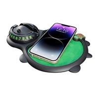 Genérico Multifunctional Mat Organizer Tray with Parking Number | Dashboard Mat antideslizante | Tray Pad Mat Non-Slip Multifunctional Organizer | Phone Stand for Auto Car Desk Keys Gadgets