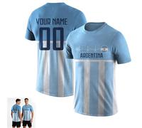 Genérico Mundial De 2026 Camiseta Futbol Personalizada, Camisetas De Futbol Con Nombre Y Número Personalizables, Camiseta Futbol Para Adultos Y Niños, Ideal Para Partidos Y Para El Día A Día