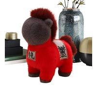 Generico Muñeca Año del Caballo - Suave para mimar y apto para la piel | Juguete de peluche Año del Caballo para niños - para hermanas, amigos, coleccionistas, novia, sofá, sofá, escritorio, fiesta