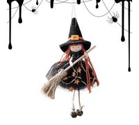 Generico Muñeca de brujo - 4.72x7.87 pulgadas muñeca de elphaba, muñecas de Halloween Witchs juguete de peluche, con piel verde, amarilla, violeta y negra | Para niños, niñas, colección de d