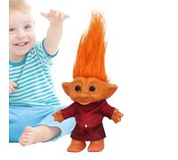 Genérico Muñeca Troll - Figuras De Acción Navideñas,Figuritas Retro Graciosas para Estantería, Adorno Decorativo para Salón Dormitorio Biblioteca