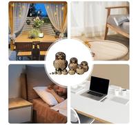 Genérico Muñecas Matrioshka para Niños | Juguete de Madera para Apilar con Diseños Animales,Muñecas Matrioshkas Rusas Tradicionales | para Niños Niñas Coleccionistas Amantes del Arte Decoración del