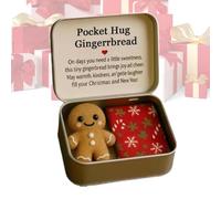 Genérico Muñecas para La Navidad,Decoración Recuerdo de Fieltro,Tarjetas con Mensajes Inspiradores - para Amigos, Novio, Hombres, Mujeres, Compañeros De Trabajo Y Adultos