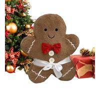 Genérico Muñeco De Jengibre De Peluche,Suave Tierno Muñeco Navideño | Juguetes Figurativos para Niños Y Niñas, Adolescentes Y Bebés, para Fiestas Y como Regalo para Novia, Hijo E Hija
