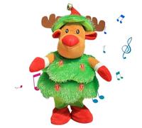Genérico Muñeco de Nieve de Peluche Que Canta | Juguete de Baile Navideño con Muñeca de Peluche - Muñeco Interactivo Que Funciona con Pilas para Hogar Coche Hotel Sala Oficina y Fiestas