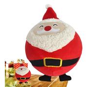 Genérico Muñeco De Peluche De Papá Noel - Peluche Navideño de Papá Noel,Compañero Tierno para Decoración Navideña en Cama o Sofá para Niños Jóvenes y Adultos