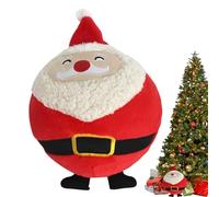 Genérico Muñeco De Peluche De Santa Claus - Santa Claus Navideño Infable De Peluche | Muñeco de Abrazable Suave Consuelo para Niños Niñas Adolescentes Adultos