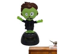 Genérico Muñeco Solar de Halloween | Decoración de Coche de Halloween con Cabeza Sacudida, cabezones solares para | Juguetes de Tablero de Instrumentos de, Juguetes de Baile para Escritorio, hogar y