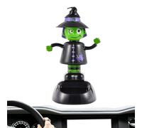 Genérico Muñeco Solar de Halloween | Juguetes de Baile con energía Solar con Cabeza temblorosa | de Halloween para Coche, cabezones para, decoración de Coche de