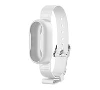 Genérico Muñequera de Silicona para Insta360 GO3S, Funda Protectora, Atadura Fija Multifuncional Ajustable para cámara (Blanco)