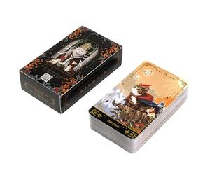Generico Muse Cat Tarot Deck, English Divination Cards, Whimsical Fortune Telling Game, 10.5cmx4.13 Inches Vibrant Spiritual Art, Compact Gift Set 78 Cards for Psychic Reading, Meditation