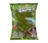 Genérico Musgo Natural Musgo Esfagno Natural Terrario Retiene Humedad Control Climático Entorno Saludable Mascotas Sustrato Y Decoración Geckos Serpientes 30x20x10 Cm Peso 1000g
