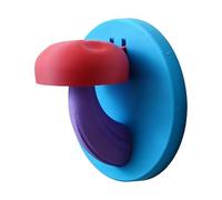 Genérico Mushroom Wall Hook - 3d Printed Key Holder | Lightweight Organizer Hanger for Scarves Towels Hats Clothing, Compact Storage Hook for Home Bathroom Kitchen Bedroom Entryway