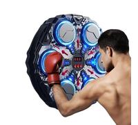 Genérico Music Boxing Machine - Interactive Boxing Trainer for Fitness Workout | Electronic Musical Punching Target Wall Mounted Training Equipment for Kids Adults Home Gym Office Living Room Bedroom
