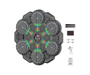 Genérico Music Boxing Machine - Smart Interactive Wireless Boxing Trainer Toys | Electronic Wall Mounted Bôxing Machine with Music Rhythm Training | for Men Women Teens Boys Girls Home Indoor