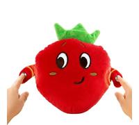 Genérico Music Sensory Toys | Touch Activated Educational Strawberry Doll | Soft Fruit Toy With Sound For Boys Girls Home Room Bedroom Car Bed Kindergarten Preschool Children