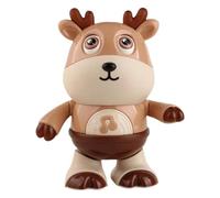 Genérico Musical Dancing Deer - Electric Toys | Interactive Dancing Musical Toys with Colorful LED Lights - 19,5 x 15 x 9,7 cm Music Dancing for Kids Boys Girls - 380 g