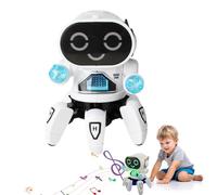 Genérico Musical Dancing Robot,17x13.5cm Interactive Octopus-Shaped Walking Robots Toy | Spatial Intelligence Flashing Lights Intelligent Sensor Toy Robot Kid Companion For Kindergarten, Courtyard