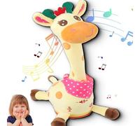 Genérico Musical Giraffe Toy, Dancing Talking Giraffe Toy, Repeating What You Say, with Interactive Voice Imitation & LED Lights for Toddlers 1-3 Years Old (1PCS)