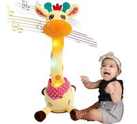 Genérico Musical Giraffe Toy - Sings, Dancing Talking Giraffe Toy, Light up Energetic Twisting Dance, Shining LED Lights, Interactive Voice Imitation (Telecontrol)