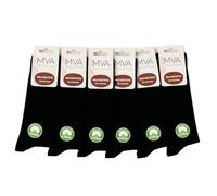 Genérico MVA Pack 6 Pares Calcetines de Hilo de Escocia Premium para caballero, Talla Única (40-46)