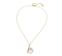 Genérico My Little Star Book Necklace, Portable Pendant Jewelry, 3.94x2.76in Stylish Titanium Steel Chain, Elegant Foldable Design for Girls, Mothers, Daughters, Teachers, Birthday, Graduation, Dance