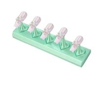 Generico Nail Stand For Press Ons - 11,9 x 3 x 3,3 cm Nail arts Display Holder Set, Heart Shaped Non Magnetic Reusable Manicure Nails Stand, For Salon DIY Beginners Women Home Office Studio