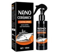 Genérico Nano Ceramic Coating Spray - Car Paint Protection For Shining | 100ml Liquid Formula With Anti Scratch Technology, Hydrophobic Layer, Vehicle Exterior Maintenance For Automotive