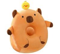 Genérico Napping Pillow for Desk, Capybara Stuffed Animal Plush Pillow, Breathable Nap Face, Soft and Comfortable Plush for School, Library, or Office Relaxation, Perfect for Breaks