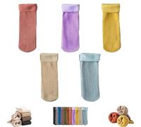 Genérico Nartionwant/Acknowledgena Snugly Velvet Winter Thermal Socks, New Snugly Velvet Winter Thermal Socks, Solid Retro Soft (Set B)