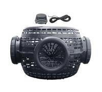 Genérico Nasse per Pesci | Nassa Da,Trappola Con 4 Fori Anti Fuga per Gamberi Granchi Anguila in Salata Spiaggia Stagno Giardino | Gabbia Anti Fuga Rete Da Lancio Retino Pesce Gambero Granch