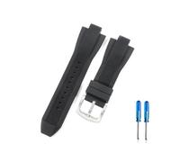 Genérico NASUNJIA Correa De Silicona For Reloj Michael Kors Mk8184, 8729, MK9019, MK8295, MK8492, MK9020, MK8152, MK9026, 29 X 13 Mm.