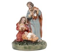 Generico Natividad 3 sujetos en Bloque 2,5 cm en Resina