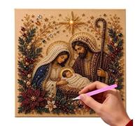 Genérico Natividad Jesús Ángel | Kit Perlas Diamante DIY | Religioso