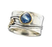 Genérico natural del día de la madre plata para los anillos de regalo de anillo anillos anillos, talla única, Metal, Sin piedras preciosas