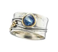 Genérico natural del día de la madre plata para los anillos de regalo de anillo anillos anillos, talla única, Metal, Sin piedras preciosas