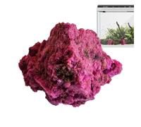 Genérico Natural Rough Stone - Red Corundum Diffuser Aromatherapy Stone, Mineral Marker Crystal Craft, Home Fish Tank Decoration, Healing