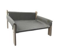 Genérico Natural Wood Cat, Stable Dog Beds, Sofas, Removable Sofa Cover, Comfortable Pet Chairs, Puppy Cat Furniture, Stylish Pet Beds, Dog Sofa, Modern Pet Seating for Indoors