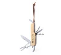 Genérico Navaja Multiusos de Acero Inoxidable - ORIZONS - CODA - Alta Categoría - Navaja Plegable - Bloqueo Seguridad - Multiusos - Compacta - Pocket Knife - Unisex (Titan)