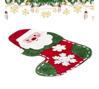 Genérico navideña navideña | Antideslizante para Dormitorio Cocina | de decoración del hogar para baño, Entrada, Porche | Uso Interior de la Decorativa estacional cómoda SUA