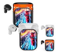 Genérico NE20 Earbuds, 2025 New NE20 Translation Earbuds, Bluetooth 6.0 Earphones LED Display, 140 Two-Way Language Translator Earphones (White*Black)