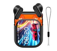 Genérico Ne20 Earbuds - AI Language Translation Earbuds Real Time, 134 Two-Way Language Translator Earphones - Touch Screen, Noise Isolation, Long Battery Life for Travel Business Learning