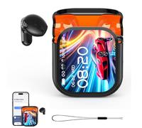 Genérico NE20 Earbuds AI Translation Earbuds Real Time, NE20 Translation, with 140 Language AI Translator Real Time, LCD Touch Screen Sport Wireless Headphones, IPX6 Waterproof (Black*2)