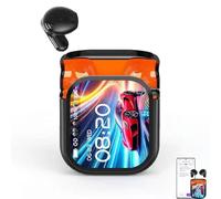 Genérico Ne20 Earbuds, AI Translation Earbuds Real Time, Translator Headphones with LCD Touch Screen for 134 Languages, 48dB Noise Reduction, HiFi Sound, 60H Playtime for Travel, Business (Black)